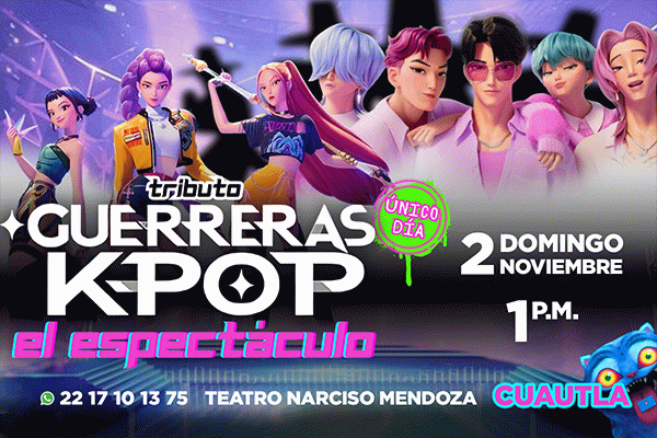 img_Tributo Guerreras K- Pop  el espectáculo, Cuautla